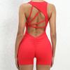 Tuta Yoga Senza Schiena SEXY Cloud Rise Palestra per Donne Outfit Sportivo Monopezzo Body Fitness Tuta Allenamento Tuta da Corsa Abbigliamento Sportivo