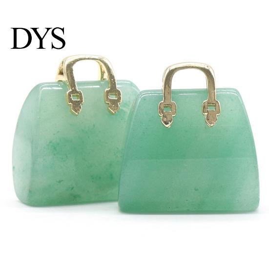 Ornamental Handbag Statue Hand Carved Fine Texture Anti-fade Not Easy to Break Home Decor Wide Application Exquisite Faux Crystal Model Desktop