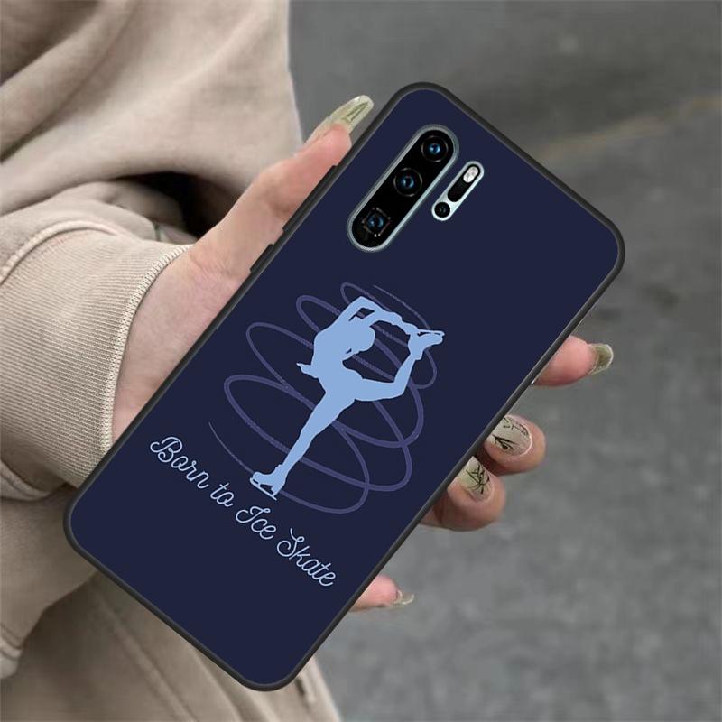 Figure Skating Ice Skating Case For Huawei Nova 3i 7i 8i 11i Y60 Y70 Y90 Y61 Y91 10 9 SE 11 Pro P20 P40 P30 Lite Cover