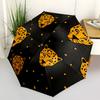 1pc Leopard Spots Automatic Open/Close Umbrella, Windproof, Folding Compact Umbrella with Lightweight Design for Women/Men071