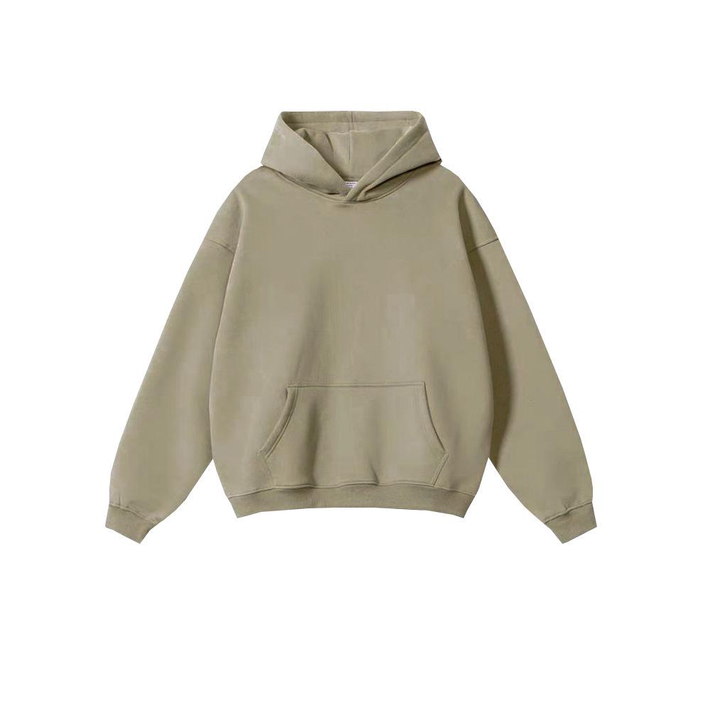 Herrenmode Marke 450G Terry Hoodie - Jugendliche lockere Passform, Herbst/Winter 2024 Kollektion