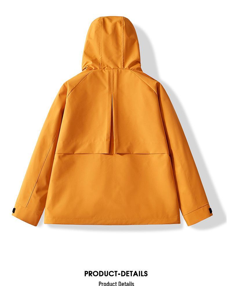 Couple's 3-in-1 Storm Hiking Jacket: Warm, Hooded, Windproof, Waterproof, with Removable Liner