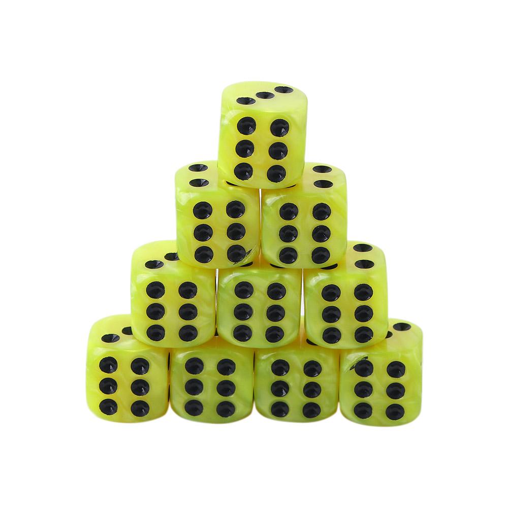 19mm Casino Dice with Razor Edges and Matching Serial Numbers Clear Translucent D6 Royal Craps