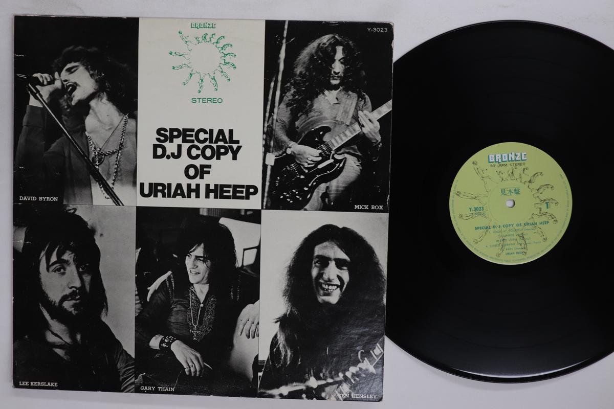 Виниловая пластинка URIAH HEEP Специальная DJ-копия Y3023 BRONZE 1972 Япония Рок Б/у