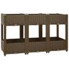 vidaXL Hochbeet 120x40x71 Cm Polypropylen
