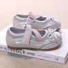 Girls Princess Flat Shoes Soft Sole Shallow Mouth Leather Casual Single Shoes for Little Kids