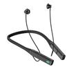 LED Display Bluetooth Neckband Headphones with Long Battery Life