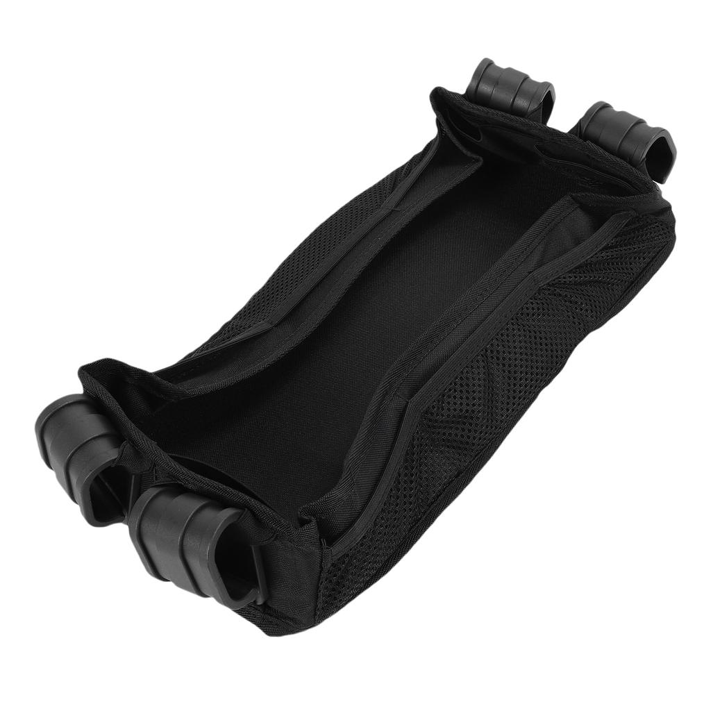 Stroller Snack Tray Extra Sturdy Base   Proof Stroller Tray Attachment with Side Mesh Pockets