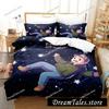Home Textile Cartoons Bee Puppy Cat Cover Duvet Cover Pillow Case Boy Girl Polyester Bedding Set King Queen Twin Size
