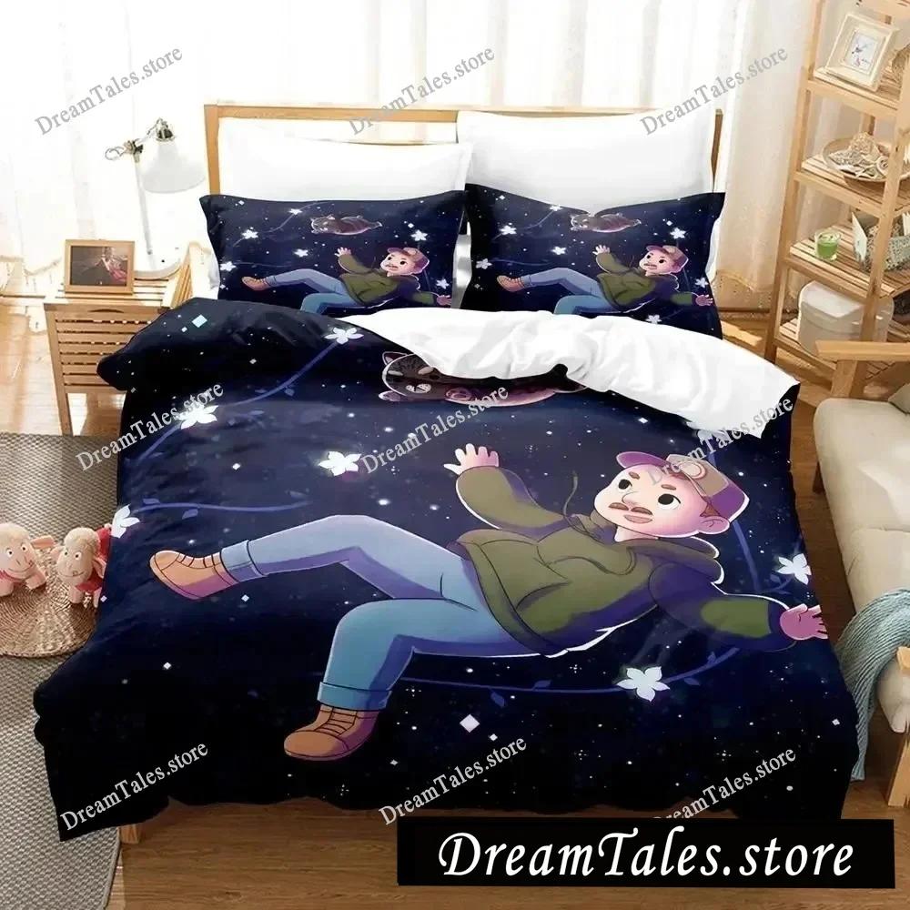 Home Textile Cartoons Bee Puppy Cat Cover Duvet Cover Pillow Case Boy Girl Polyester Bedding Set King Queen Twin Size