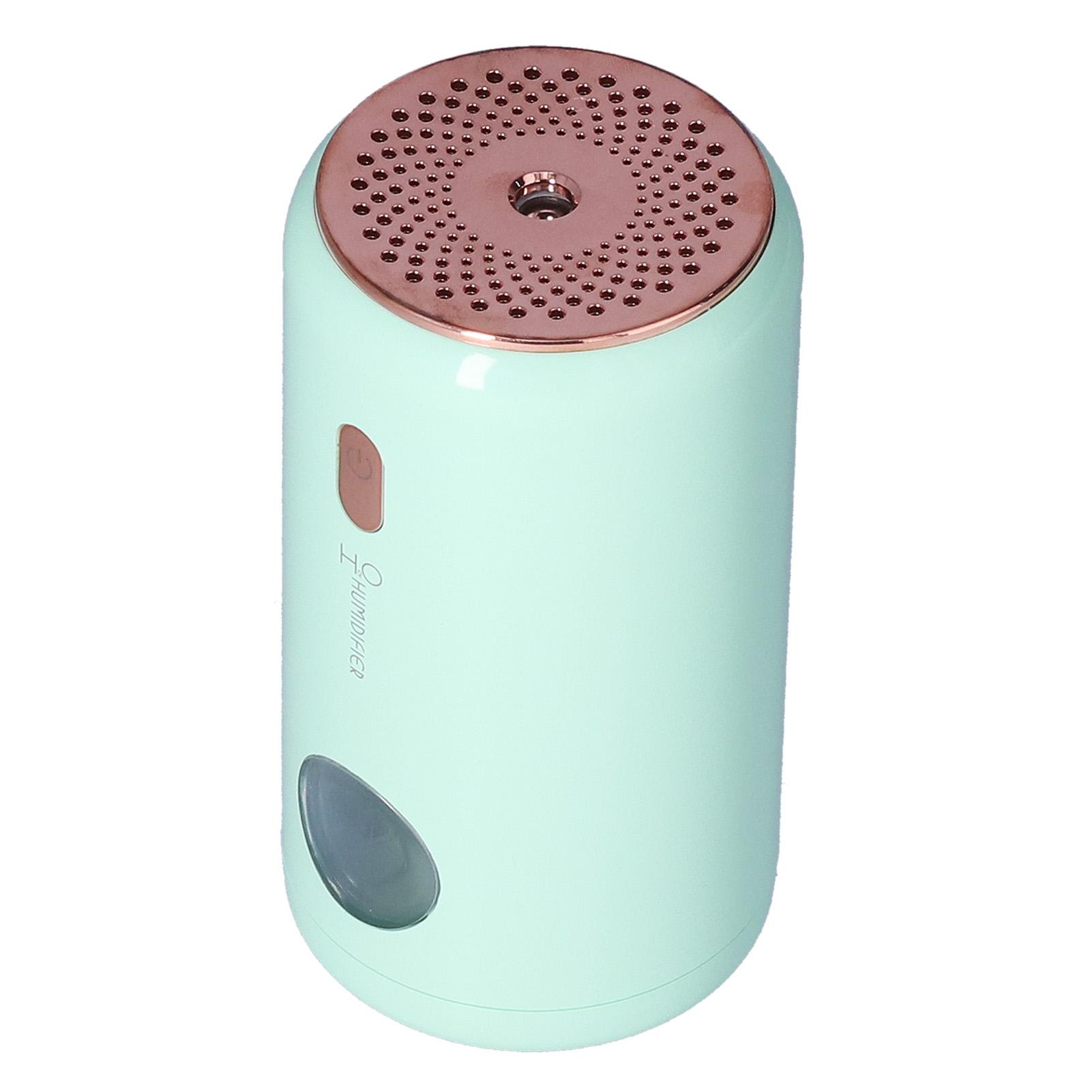 Mini USB Powered Car Humidifier Mute Large Misting Air Humidifier for Home Office BedroomGreen