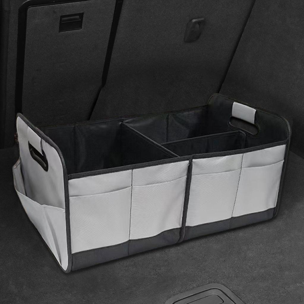Car Trunk Organizer Box Large Capacity Collapsible Accessories Versatile Multi