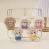 Cute Plush Sheep Keychain Portable Fluffy Animal Keyring Backpack Pendant  Festive Decor