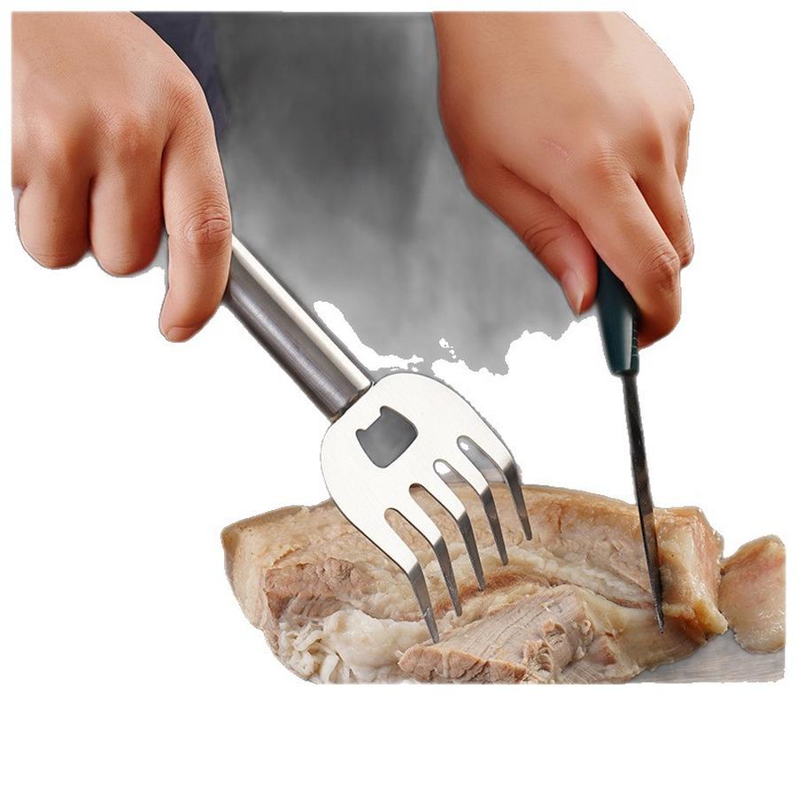 5 pcs Multifunctional Bear Claw Meat Shredder Meat Claw Chicken Beef Pork Shredding Fork for BBQ Kitchen Food Cutter