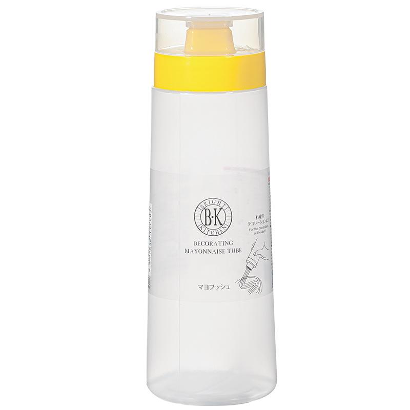 Japanese Four-Hole Squeeze Bottle for Ketchup, Salad, Cheese, Jam, and Oil