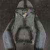 Gothic Streetwear Hooded Zip-Up Sweater Loose Fit Womens Dark Aesthetic Pullover With Embroidery