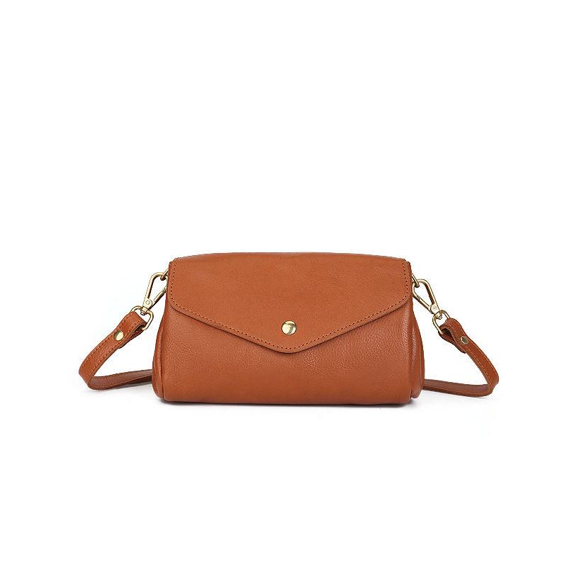Genuine Leather Shoulder Bags for Women Vintage Design Crossbody Messenger Bag Fashion Purse GZW