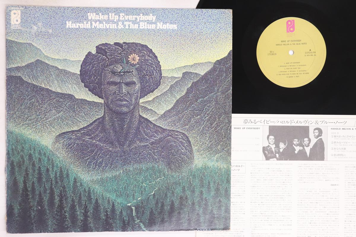 

LP Record HAROLD MELVIN & THE BLUE NOTES - Wake Up Everybody ECPO85PH PHILADELPHIA IN 1975 Japan Soul/Funk Used