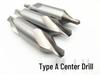 High-Speed Steel Spiral Center Drill Bit A123456