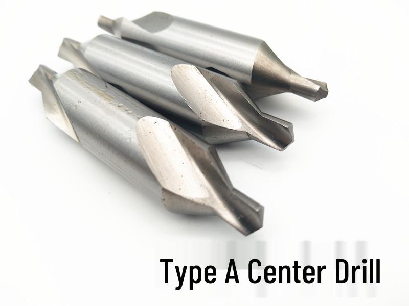 High-Speed Steel Spiral Center Drill Bit A123456