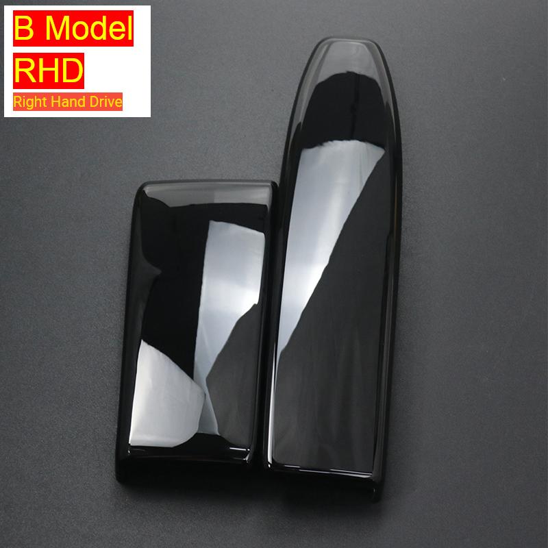 

Стайлинг автомобиля, накладка на центральную консоль, подлокотник, панель, наклейка для Mercedes Benz E Class W212 2010-2015, интерьер B Black For RHD