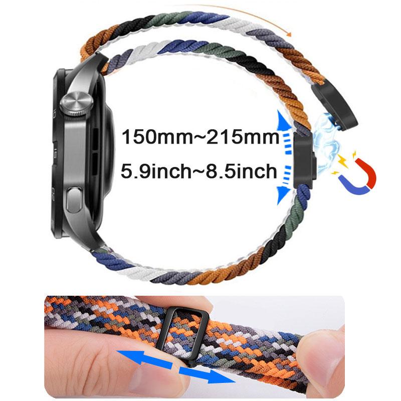 Bracelet Pour Garmin fenix 8 7x 6x 5X Epix Pro Bracelet en nylon Enduro 3 MARQ Quatix 7 6 Respirant approach S70 S62 Bracelet à séchage rapide instinct 2 2X Bracelet de montre