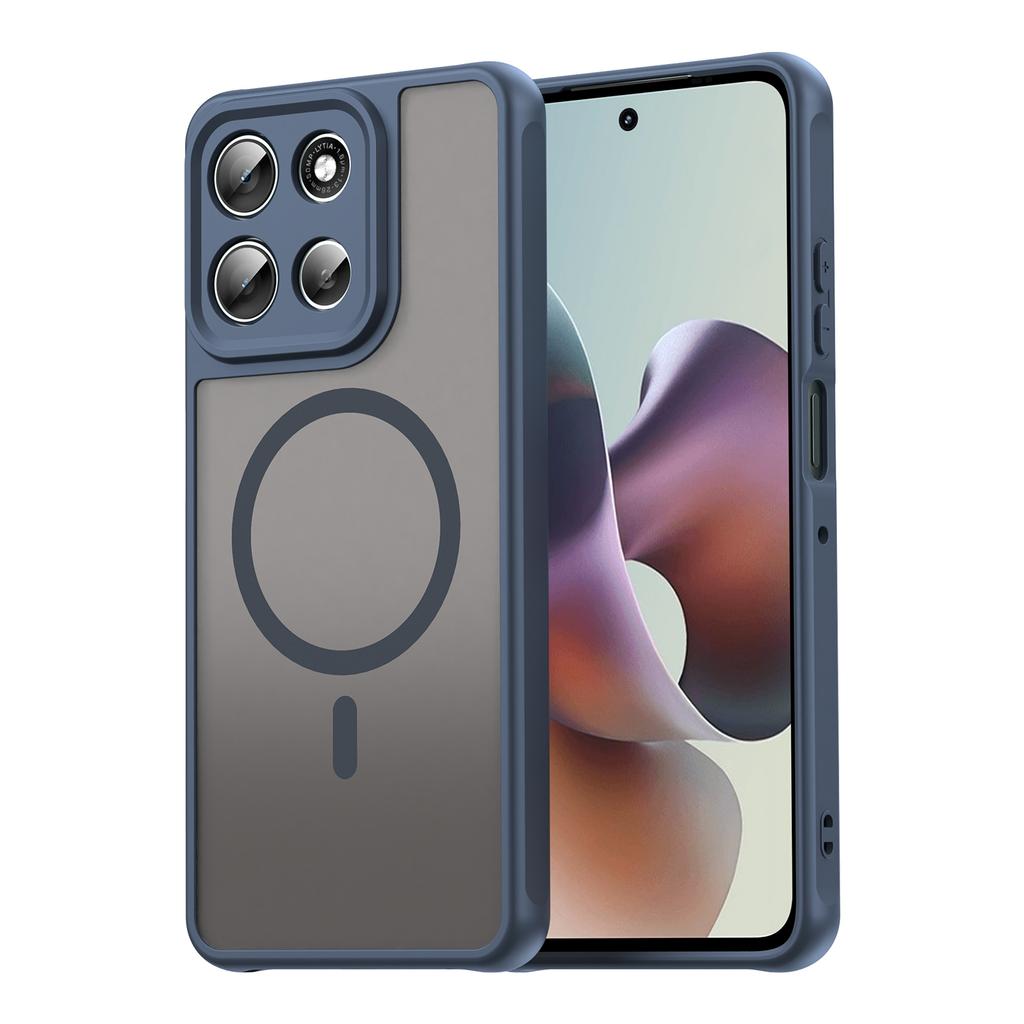 Motorola Moto G56/G66Y/G66J Magsafe Phone Case,Magnetic Shockproof Magsafe Phone Case,Bumper Hybrid Cover for Motorola Moto G56/G66Y/G66J