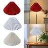 Pleated Table Lamp Shade Chandelier Shade for Living Room Restaurant Office