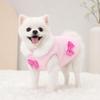 Winter Dog Hiking Jacket Plush Lining Dog Vest Coat Fashion Dog Bodysuit  for Small Medium Dog