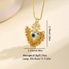 Nidin Sacred Heart Evil Eye Necklace Women Colorful Beaded Pendant Chain Choker Boho Style Lucky Protection Jewelry Wholesale