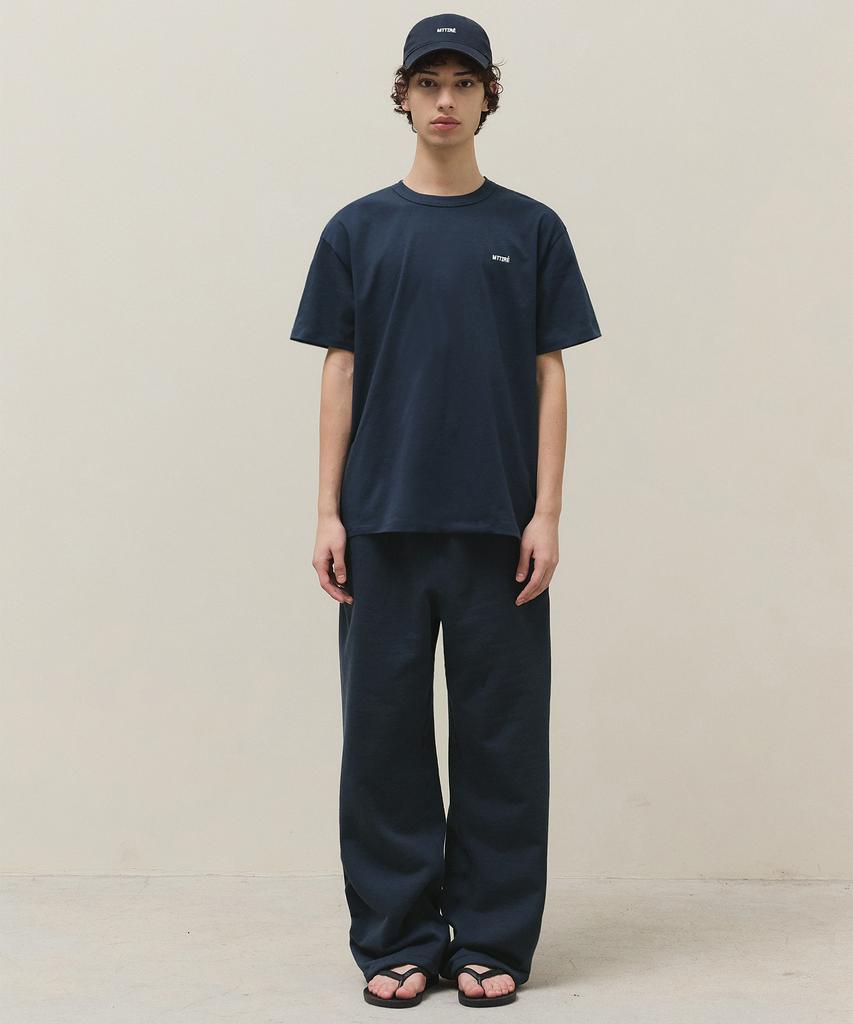 Matile Basic Logo T-Shirt / Navy