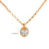 Fashion Painted Bowknot Pendant Necklace Adjustable Choker Exquisite Collar Necklace Party Jewelry Clavicle Chain
