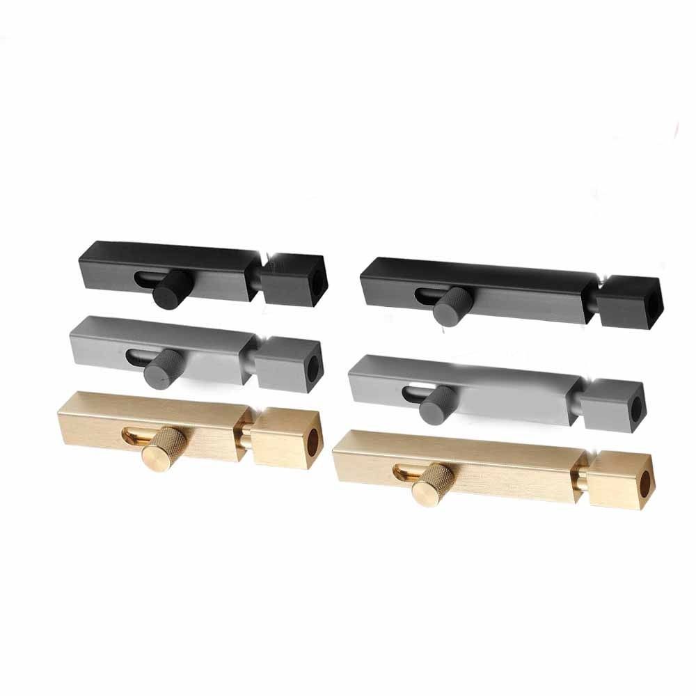 Aluminum Zinc Zinc Alloy Door Buckle Hasp Anti-theft Door Lock Buckle Protable Door Bolts Catch Lock  Cabinet