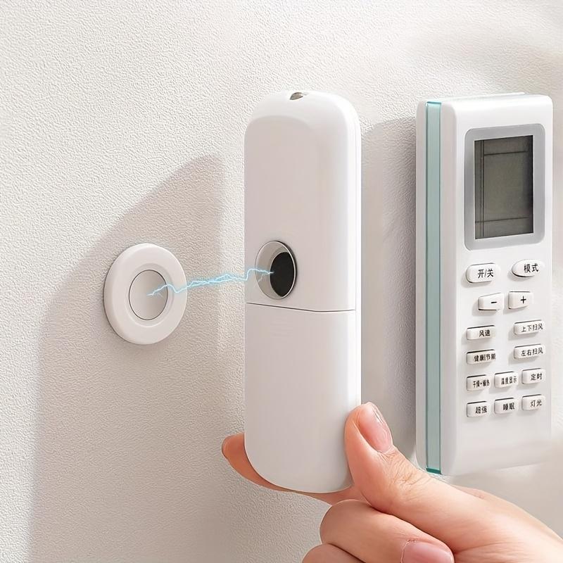 6/12PCS Magnetic Paster Remote Control Holder - No Drilling Installation, Suitable for TV, Air Conditioner, Blu-ray Player