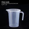 Heat-resistant Measuring Cup Strong Toughness Plastic Clear Scale Portable Measuring Jug