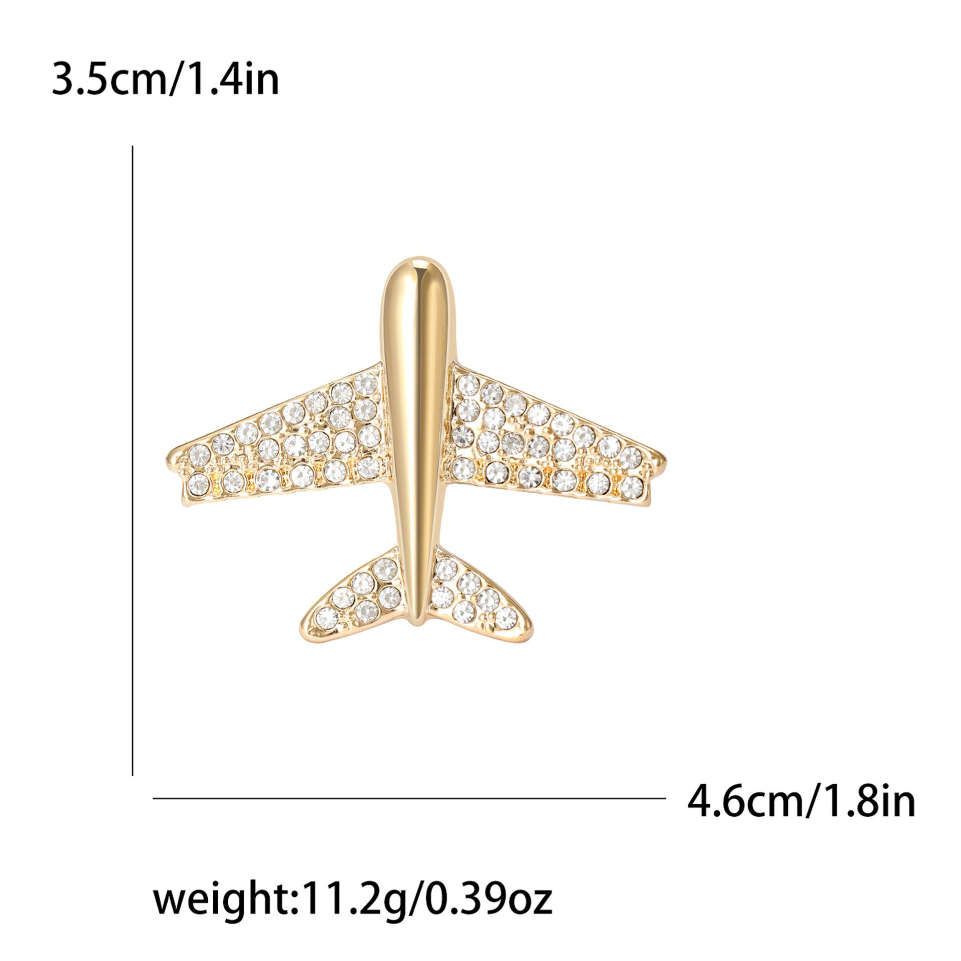 

Модный мужской костюм Temperament Pin, Temperament High-End Aircraft Brooch Coat Sweater Accessories