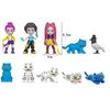 10pcs Kpop Demon Hunters Blind Box Action Figures Set Derpy Tiger Rumi Mira Zoey Sussy Collectible Dolls Figurines for Fans Gift