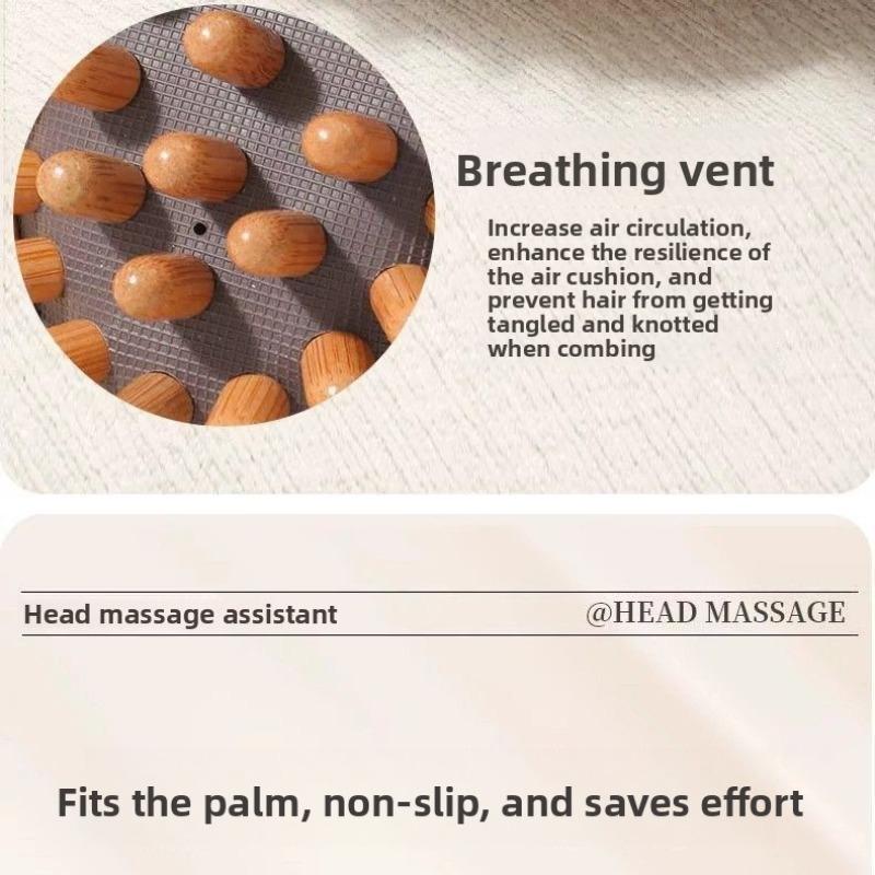 Massage Beechwood Airbag Comb Massage Device - Universal Wooden Head Brush for Body Massage - Meridian Massage