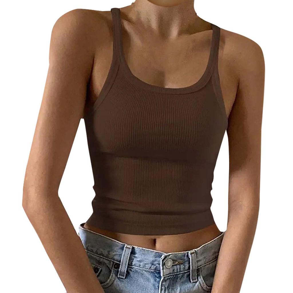 Cămașă subțire cu fundul subțire, la modă, cu buricul expus, cu tăiere subțire, camisole mică pentru femei