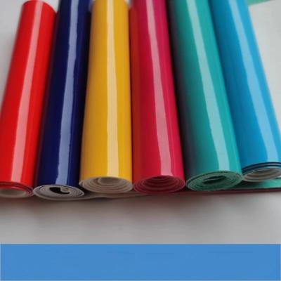 100x138cm 0.7mm Artificial Patent Leather Fabric for Luggage Makeup Bag Belt Apron Diy Sewing Waterproof Glossy Wearable Cloth