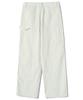 BASEMOMENT Double Knee Carpenter Work Pants Off White
