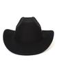 Western Wool Black Fedora Cowboy Fedora