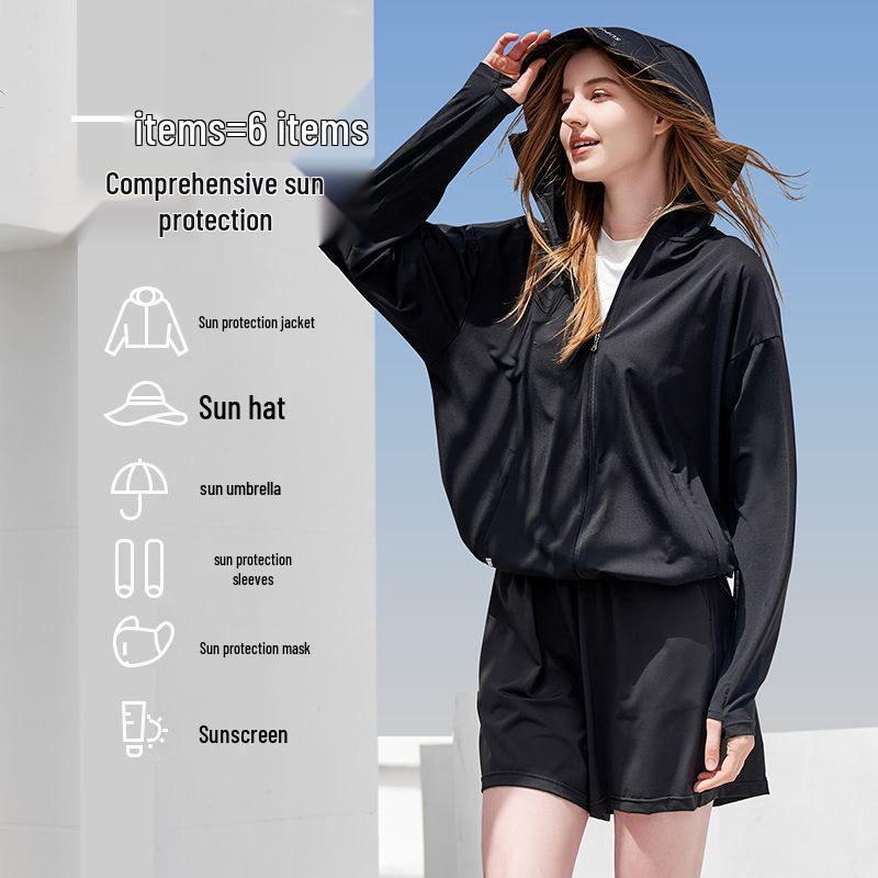

Trendy Women s UV Protection Lightweight Ice Silk Jacket for Outdoor Activities 2XL