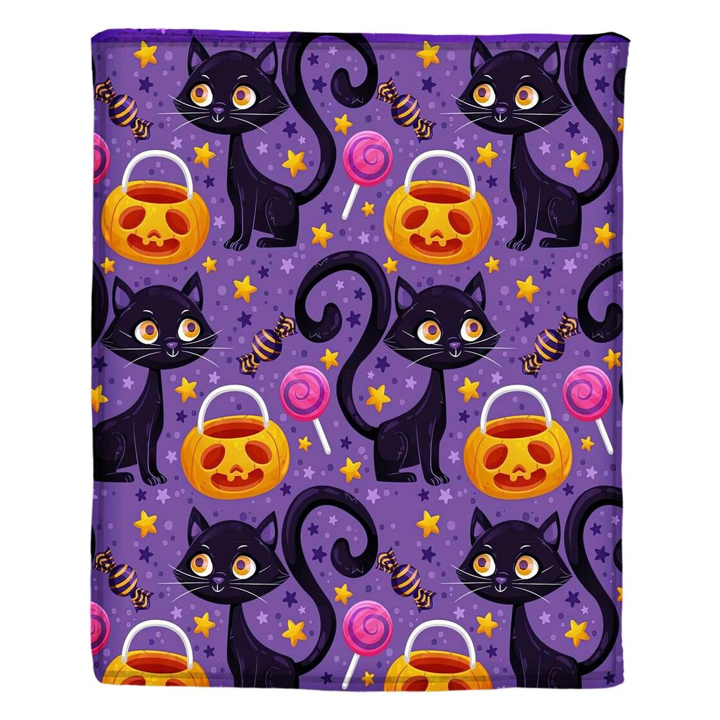Halloween Print Blanket