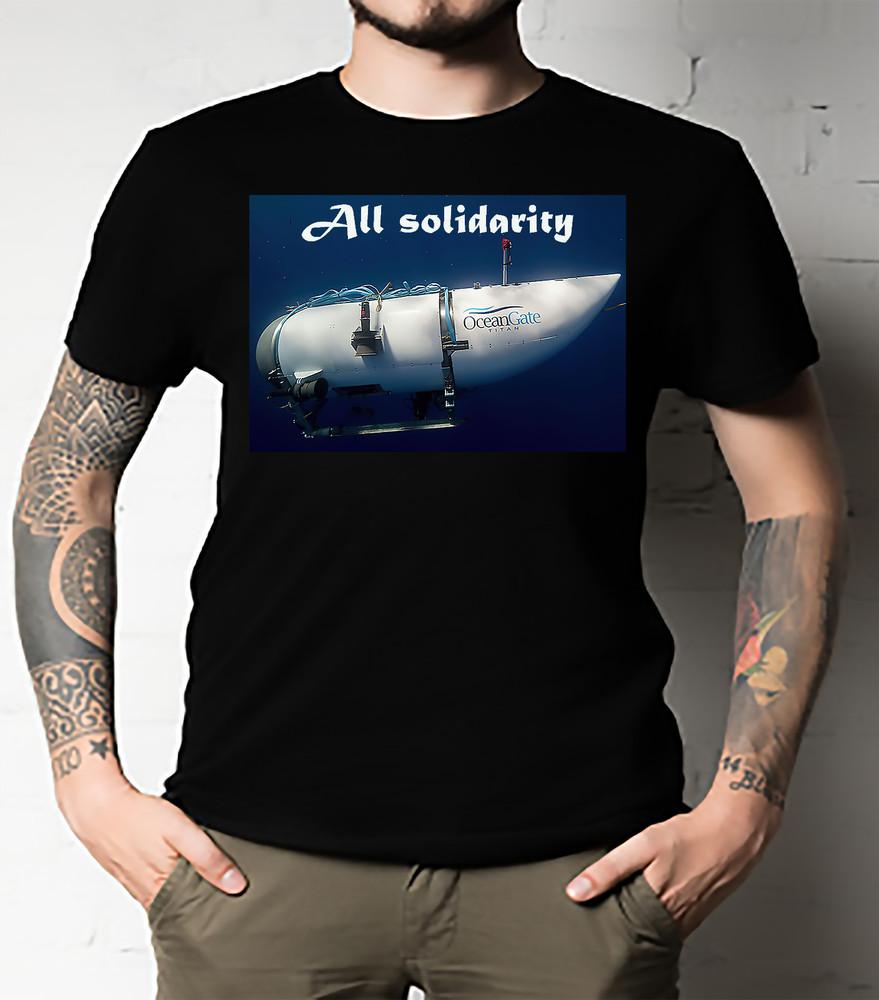 submarine missing All solidarity T-Shirt UNISEX ALL SIZE Unisex T-Shirt L