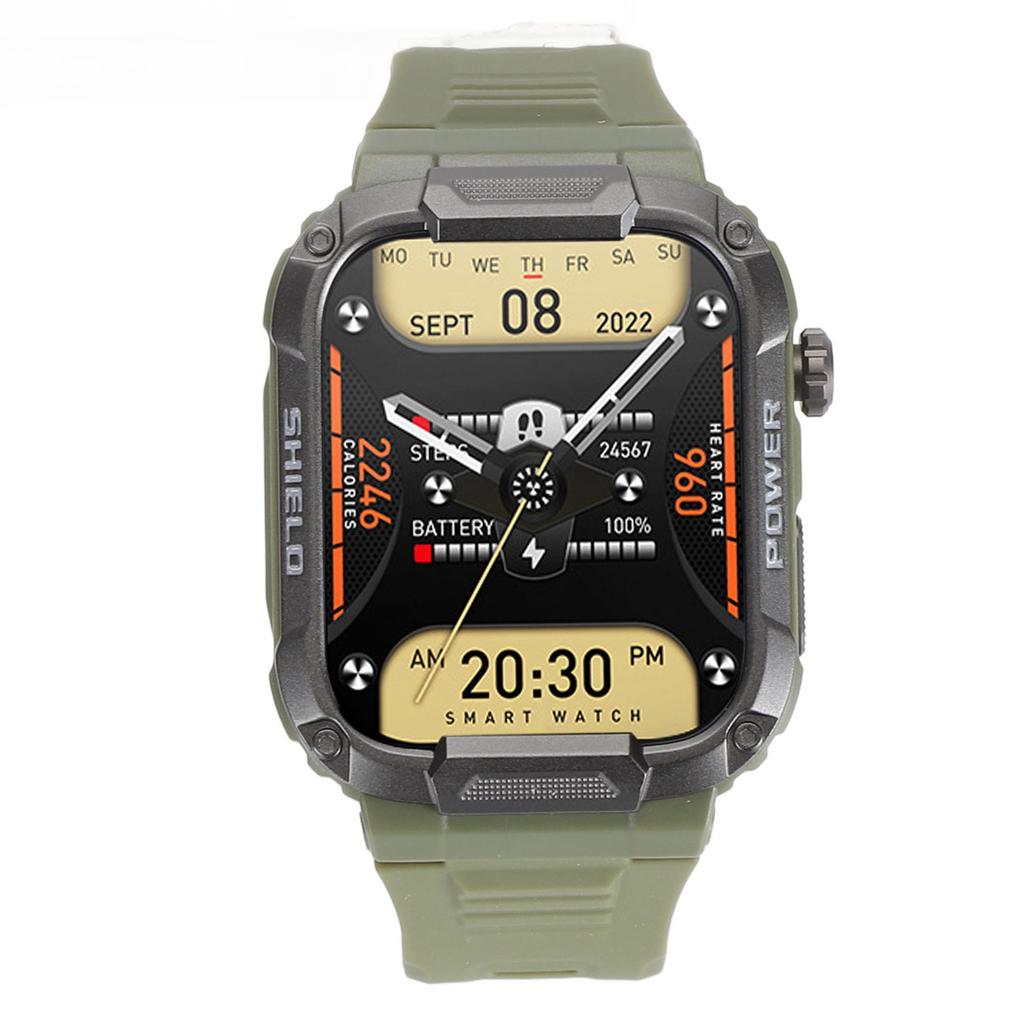 1.85 Inch Sport Smartwatch  5.2 Music Playing Touchscreen Smartwatch IP68 Waterproof Multifunctional Watch for Men