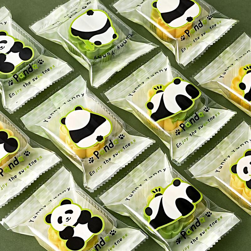Panda Mung Bean Cake and Dessert Packaging Bags