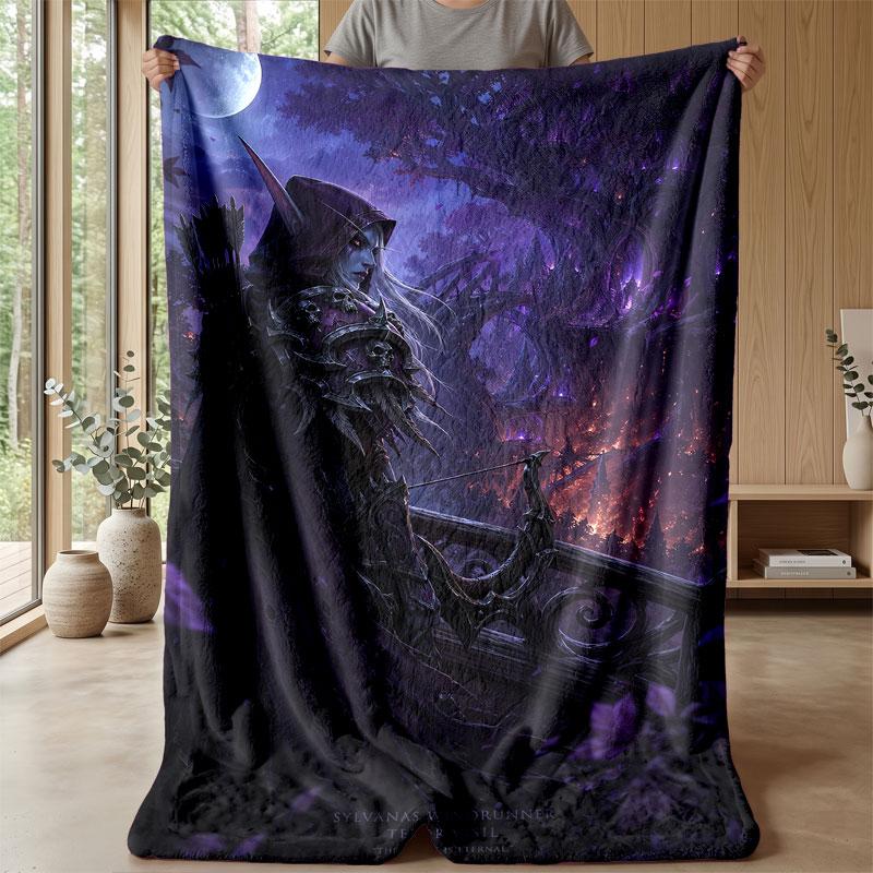 Weiche Flanelldecke Leicht Gemütlich Schlafzimmer Wohnzimmer AbdeckungWorld of Warcraft