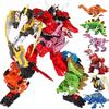 Übergroß 18-22 CM Figur Transformation Spielzeug Junge Cool Legierung+ABS Modell Actionfigur Roboter Dinosaurier Spielzeug Feiertag Kinder Geschenke