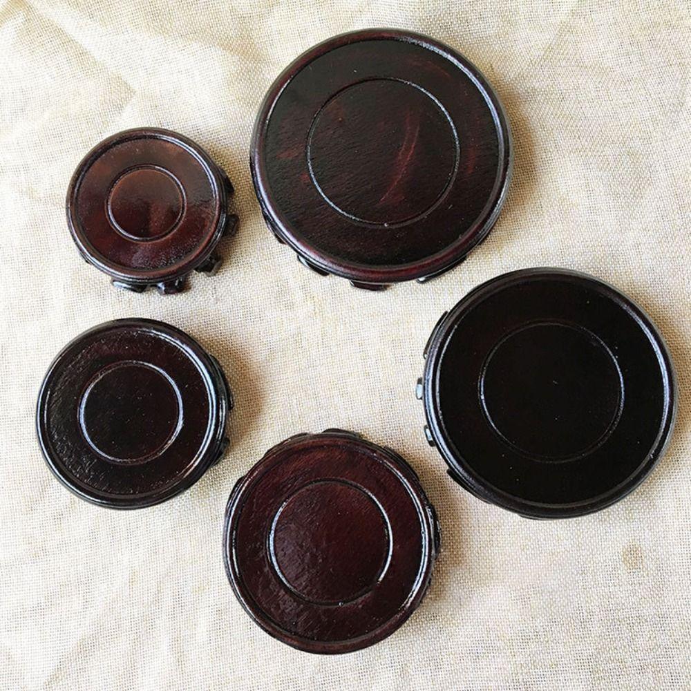 Wooden Planters Stand Ornaments Display Plant Caddy Stand New Pot Trays  Garden Supplies